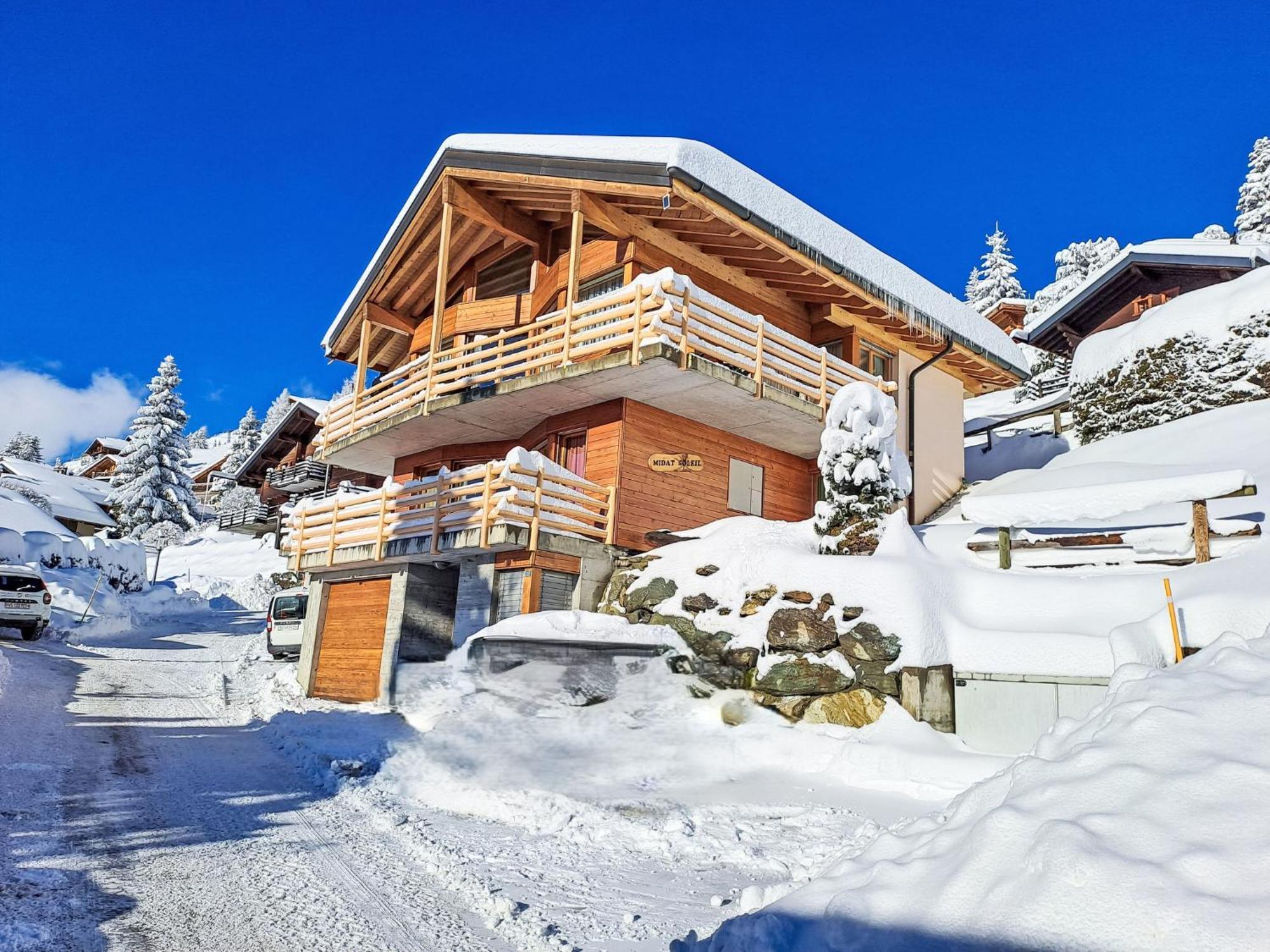 Holiday Home Midat Soleil By Interhome Verbier Bagian luar foto