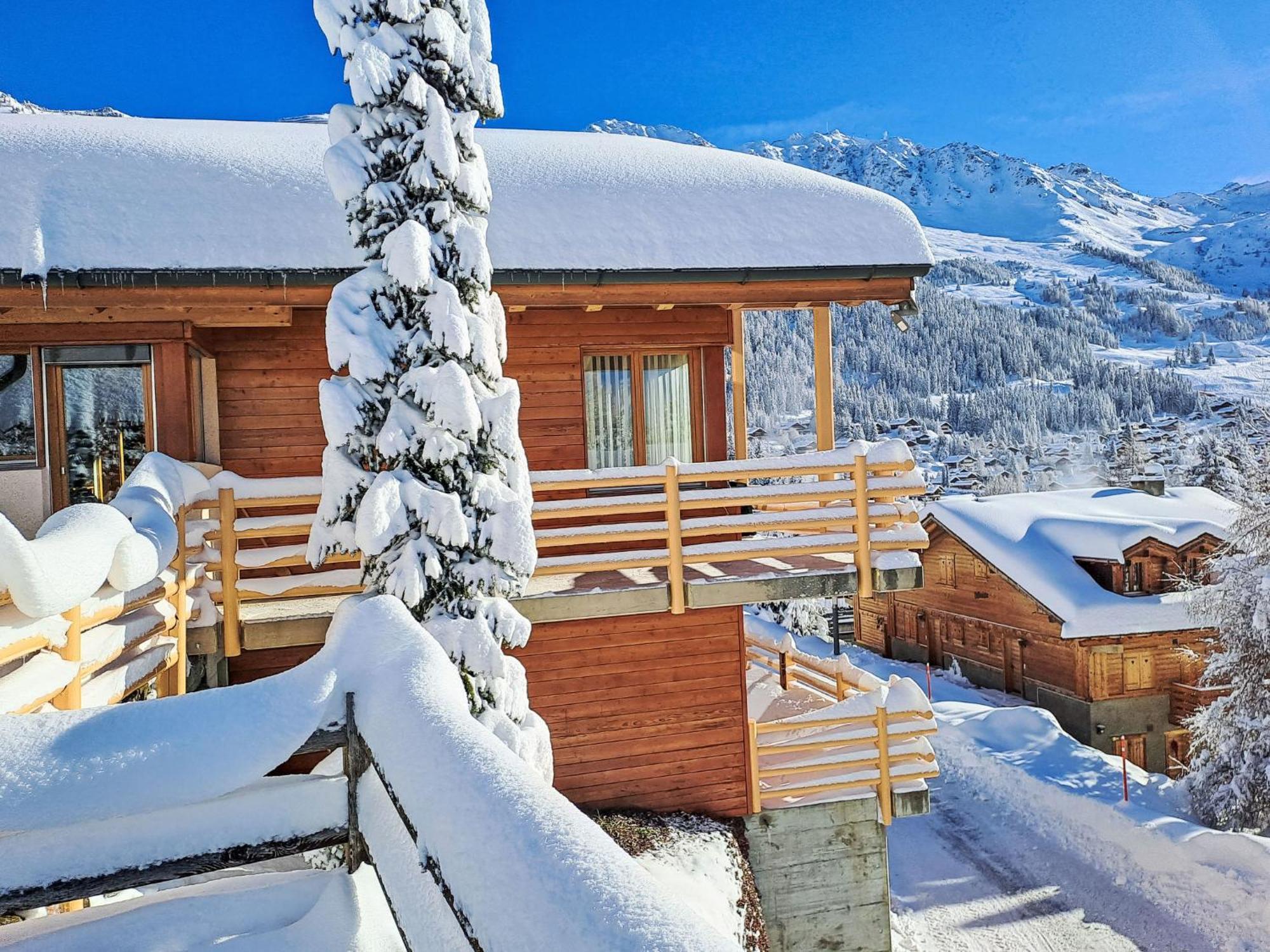 Holiday Home Midat Soleil By Interhome Verbier Bagian luar foto